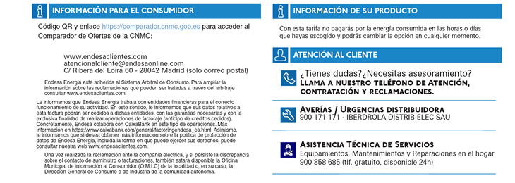 Atención al cliente Endesa: teléfono gratuito 800 760 909, comparador CNMC, información reclamaciones, averías urgencias y asistencia técnica servicios