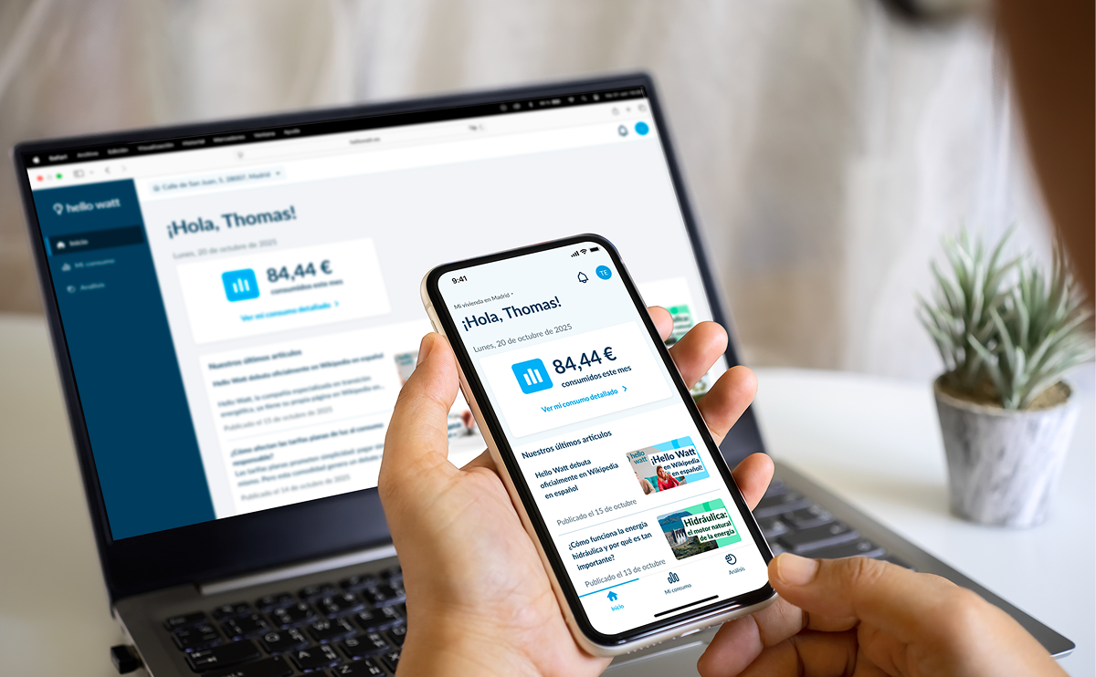 homescreen hello watt app